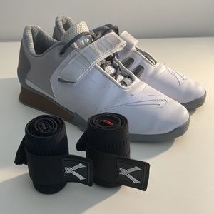 Velaasa Weightlifting Shoes + Wrist Wraps